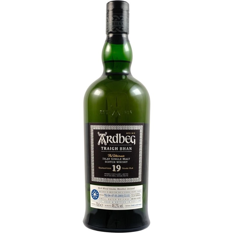 Ardbeg 'Traigh Bhan' 19 Years Old 2022 Batch No. 4 Islay Single Malt Scotch Whisky - LoveScotch.com