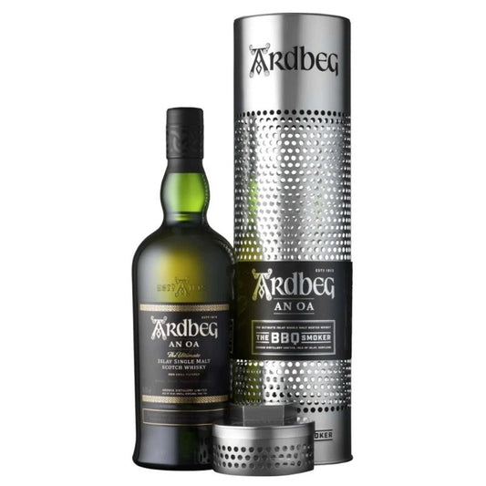 Ardbeg 'An Oa' Islay Single Malt Scotch Whisky w/BBQ Smoker - LoveScotch.com