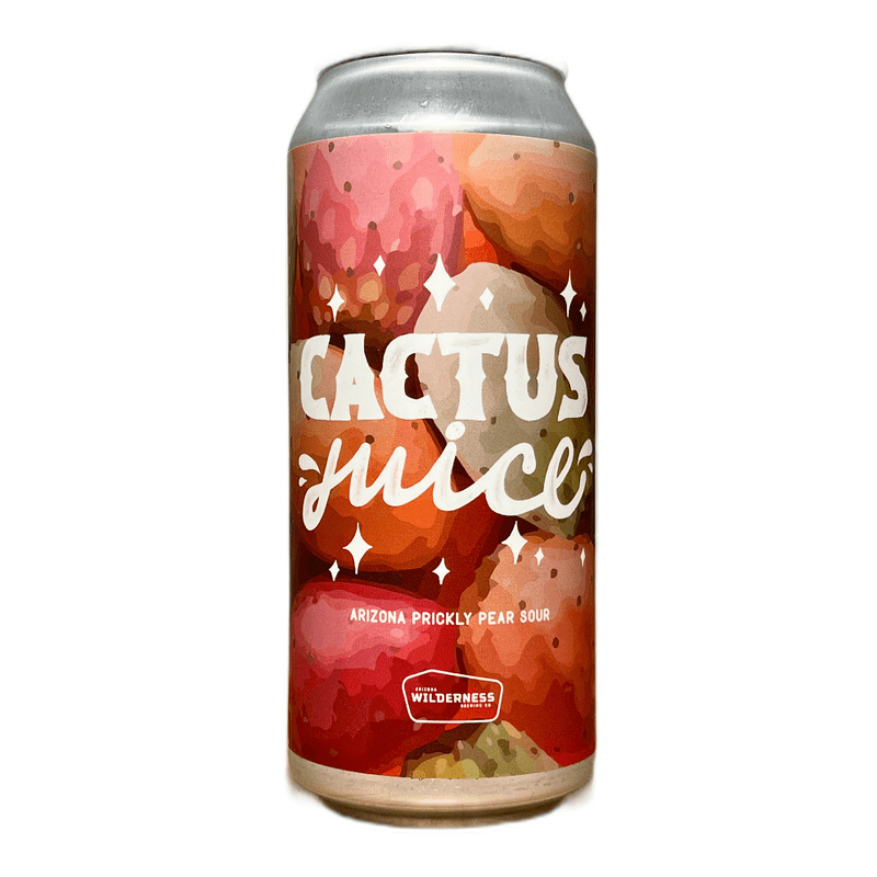 Arizona Wilderness Brewing Cactus Juice Prickly Pear Sour Beer 4-Pack - ForWhiskeyLovers.com