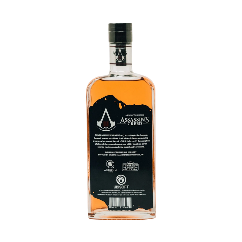 Assassin's Creed Connor Straight Rye Whiskey - LoveScotch.com