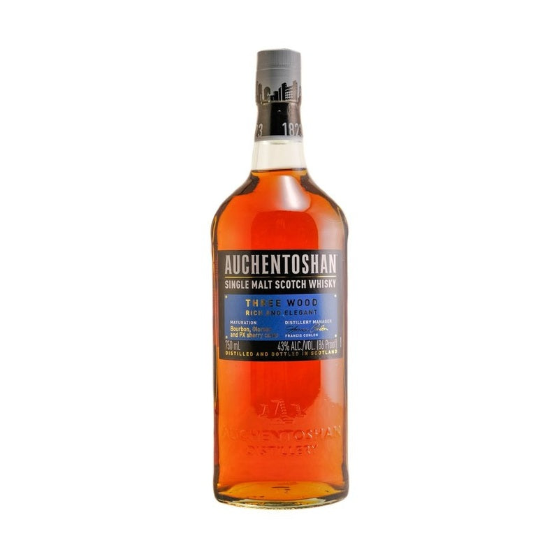 Auchentoshan Three Wood Single Malt Scotch Whisky - LoveScotch.com