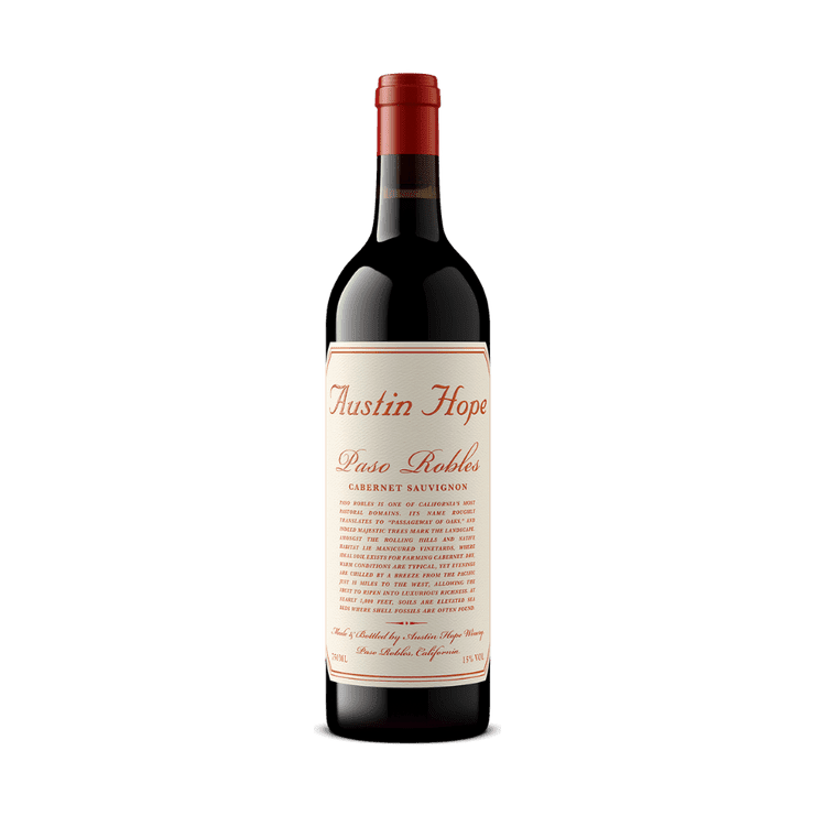 Austin Hope Paso Robles Cabernet Sauvignon 2021 - LoveScotch.com