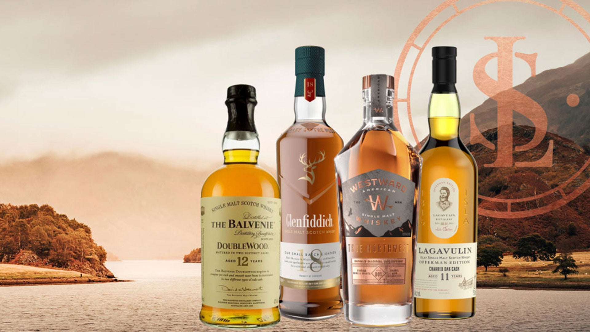 Lagavulin 16 Year Old Islay Single Malt Scotch Whisky, 43% vol, 70cl, Smoky, Intense, Peat-Rich, Sweet & Salty Single Malt Whisky, with Gift  Box