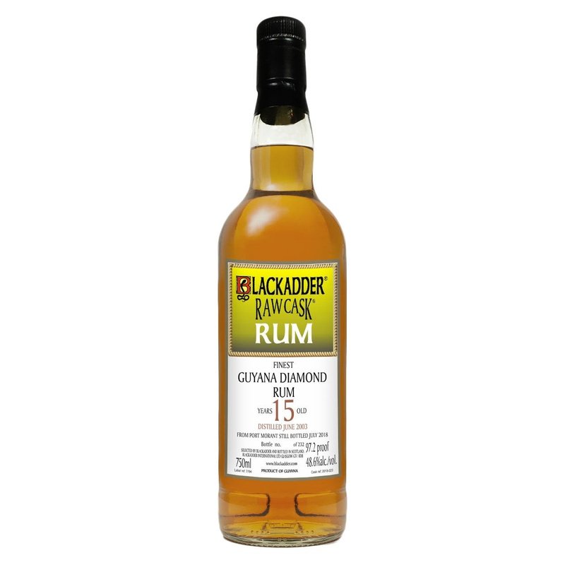 Blackadder Raw Cask Finest Guyana Diamond Rum 15 Year Old - LoveScotch.com 