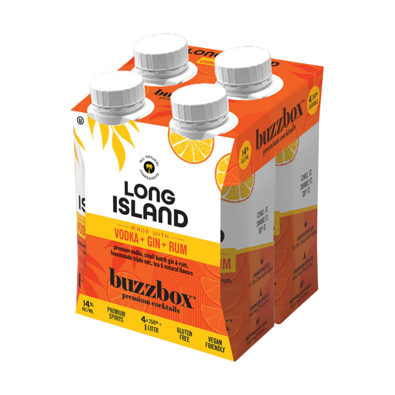BUZZBOX Long Island Ice Tea RTD 4-Pack - LoveScotch.com