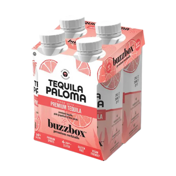 BUZZBOX Tequila Paloma RTD 4-Pack - LoveScotch.com