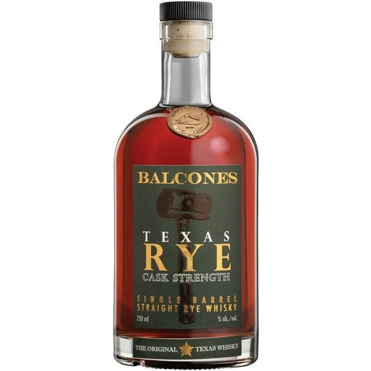 Balcones Texas Rye Cask Strength Single Barrel Straight Rye Whisky - LoveScotch.com