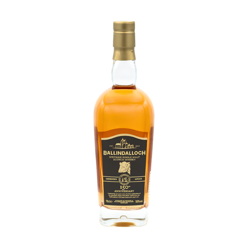 Ballindalloch Aberdeen Angus 150th Anniversary Speyside Single Malt Scotch Whisky 700ml - LoveScotch.com