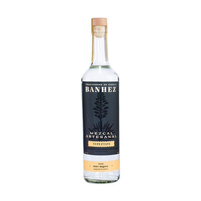 Banhez Tepeztate Mezcal Joven bottle