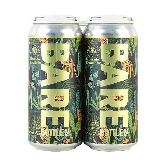 Barebottle Brewing Co. El Dorado Hazy IPA 4-Pack cans - LoveScotch.com