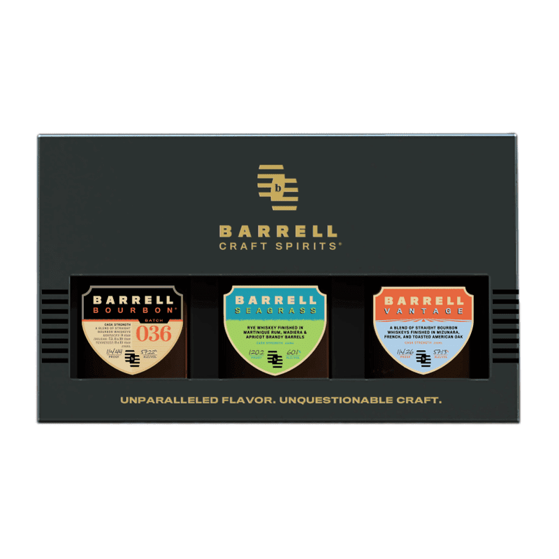 Barrell Craft Spirits 3-Pack Gift Set - LoveScotch.com