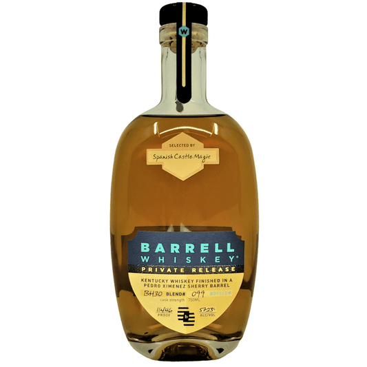 .Barrell Whiskey Private Release BH30 Pedro Ximénez Sherry Cask Finish Kentucky Whiskey - LoveScotch.com