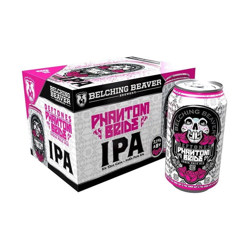 Belching Beaver Deftones 'Phantom Bride' IPA Beer 6-Pack - ForWhiskeyLovers.com