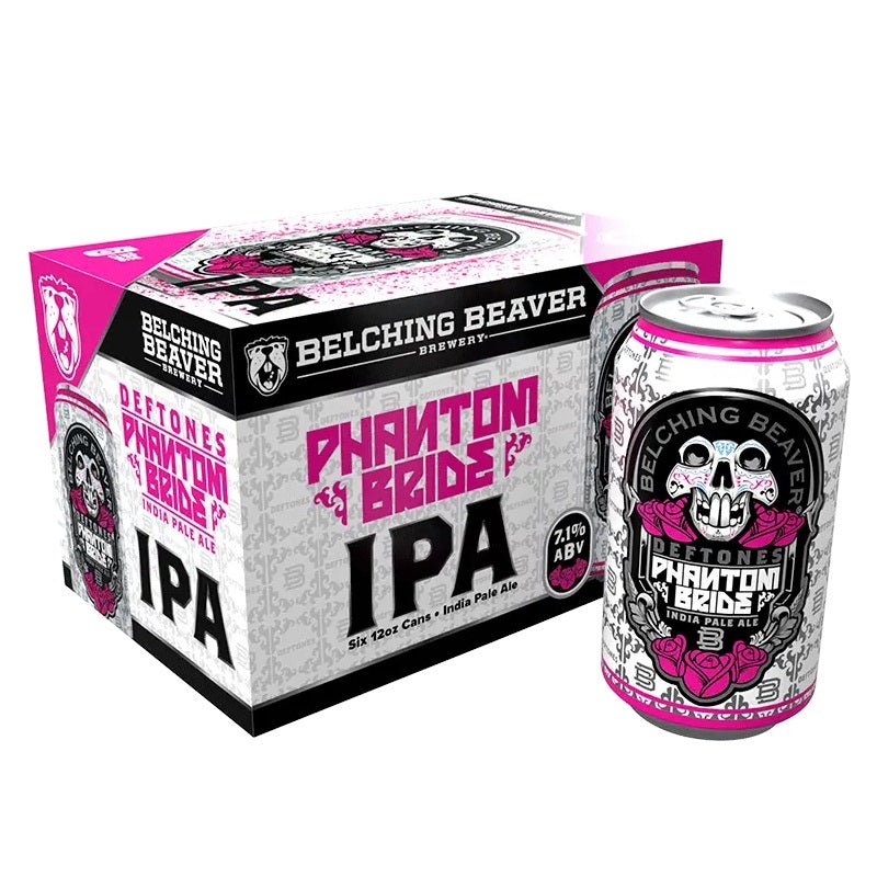 Belching Beaver Deftones 'Phantom Bride' IPA Beer 6-Pack - LoveScotch.com
