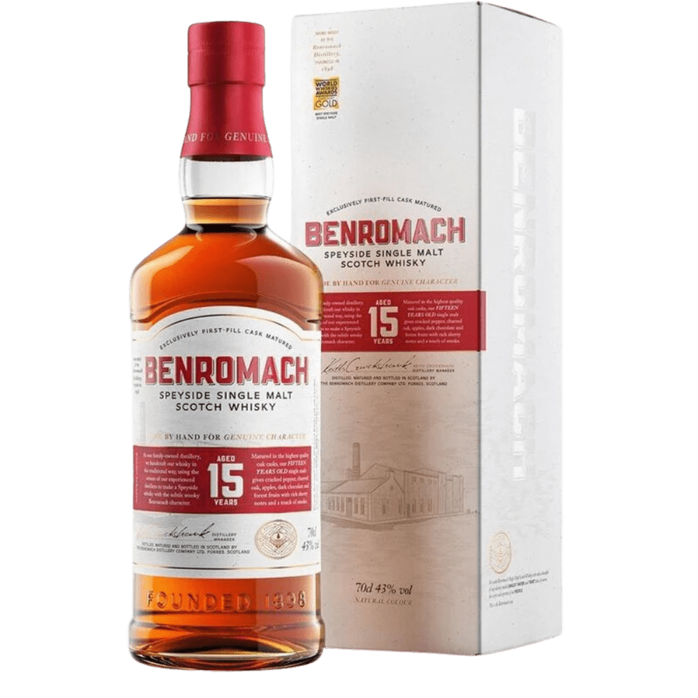 Benromach 15 Year Old Speyside Single Malt Scotch Whisky - LoveScotch.com