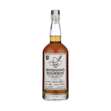 Bingham's Original 3 Year Old Texas Straight Bourbon Whiskey 750ml bottle