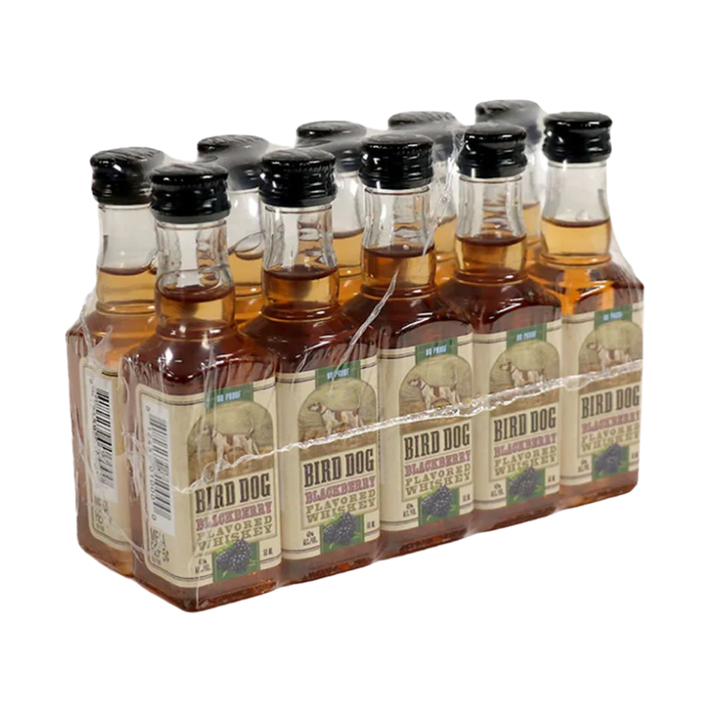 Bird Dog Blackberry Flavored Whiskey 10-Pack 50ml - LoveScotch.com