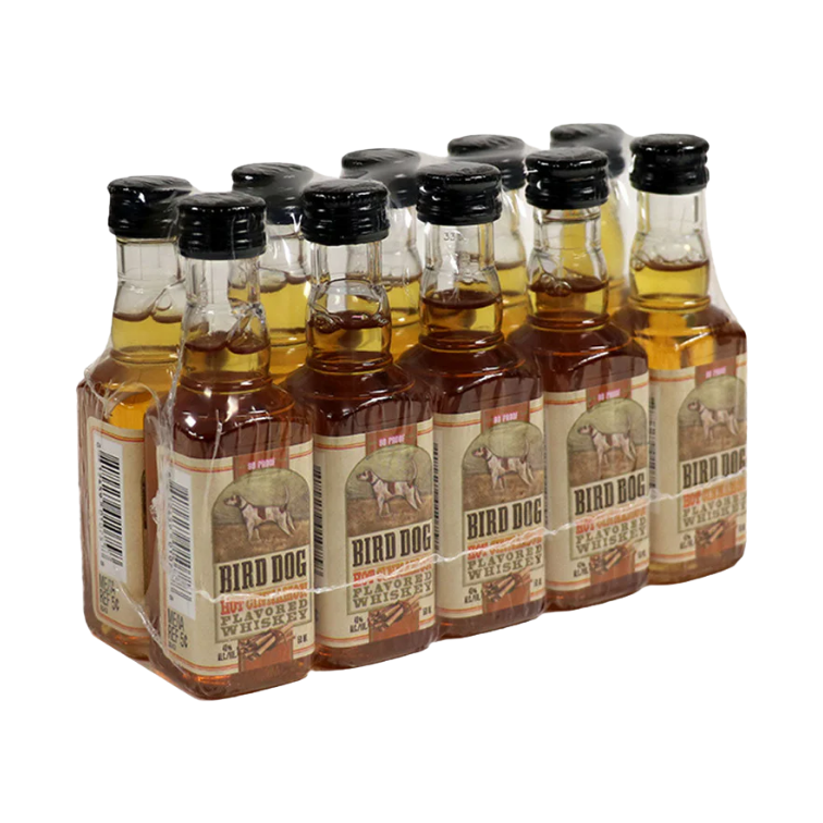 Bird Dog Hot Cinnamon Flavored Whiskey 10-Pack - LoveScotch.com