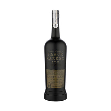 Black Market Spirits 3 Year Old Rye Whiskey 1-liter bottle