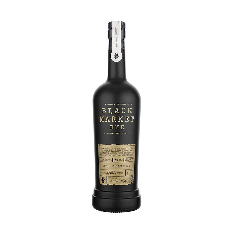 Black Market Spirits 3 Year Rye Whiskey 750ml bottle