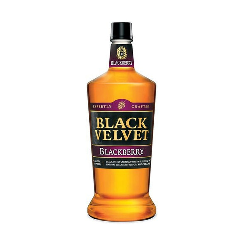 Black Velvet Blackberry Flavored Whisky 1.75L bottle