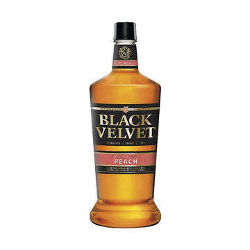 Black Velvet Peach Flavored Whiskey 70 1.75L product bottle