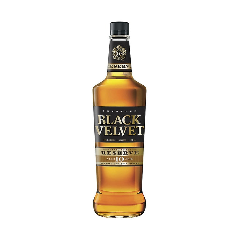 Black Velvet Reserve Select Stock 10 Year Canadian Whisky bottle