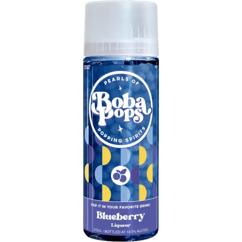 Boba POPS Blueberry Pearls of Popping Spirits Liqueur - LoveScotch.com