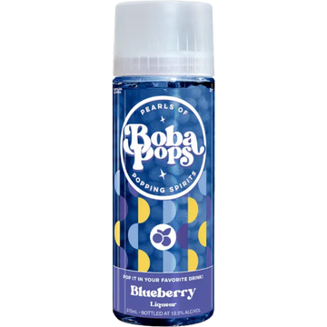 Boba POPS Blueberry Pearls of Popping Spirits Liqueur - LoveScotch.com