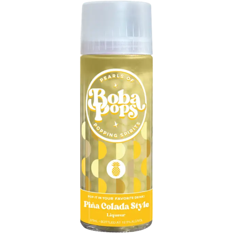 Boba POPS Pina Colada Pearls of Popping Spirits Liqueur - LoveScotch.com