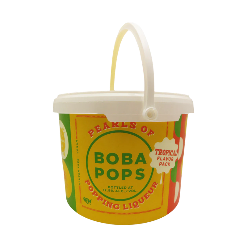 Boba Pops Tropical Bucket 15 x 50ml - LoveScotch.com