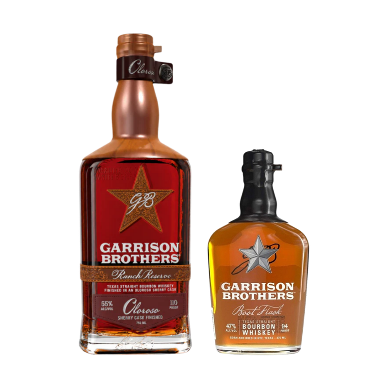 Garrison Brothers Ranch Reserve Oloroso Cask + Boot Flask Bundle (Pre-Order)