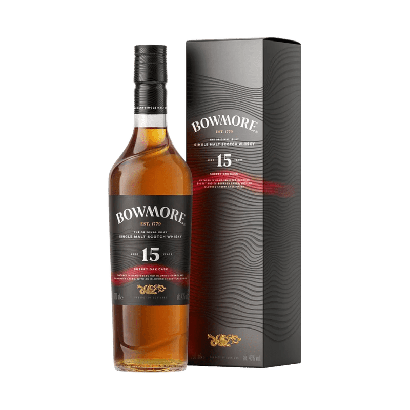Bowmore 15 Year Old Sherry Oak Cask Single Malt Scotch Whisky - LoveScotch.com