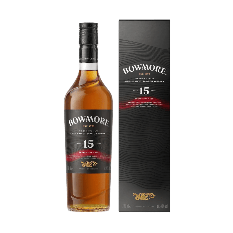 Bowmore 15 Year Old Sherry Oak Cask Single Malt Scotch Whisky - LoveScotch.com