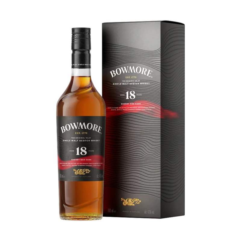 Bowmore 18 Year Old Sherry Oak Cask Single Malt Scotch Whisky - LoveScotch.com