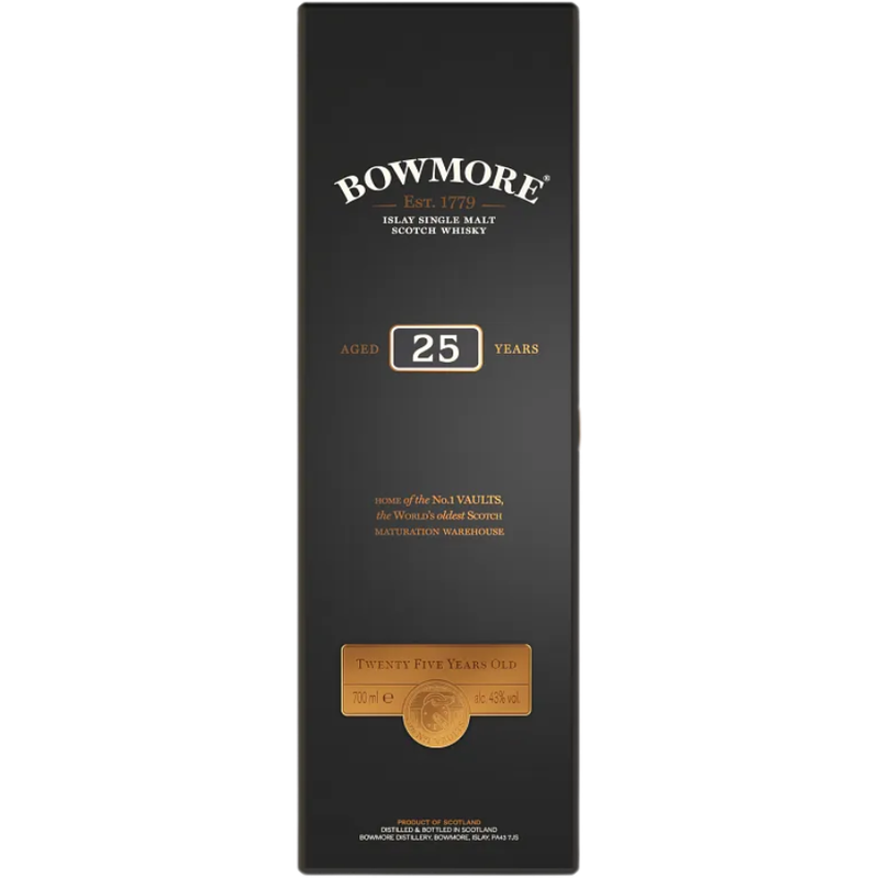 Bowmore 25 Year Old Single Malt Scotch Whisky - LoveScotch.com