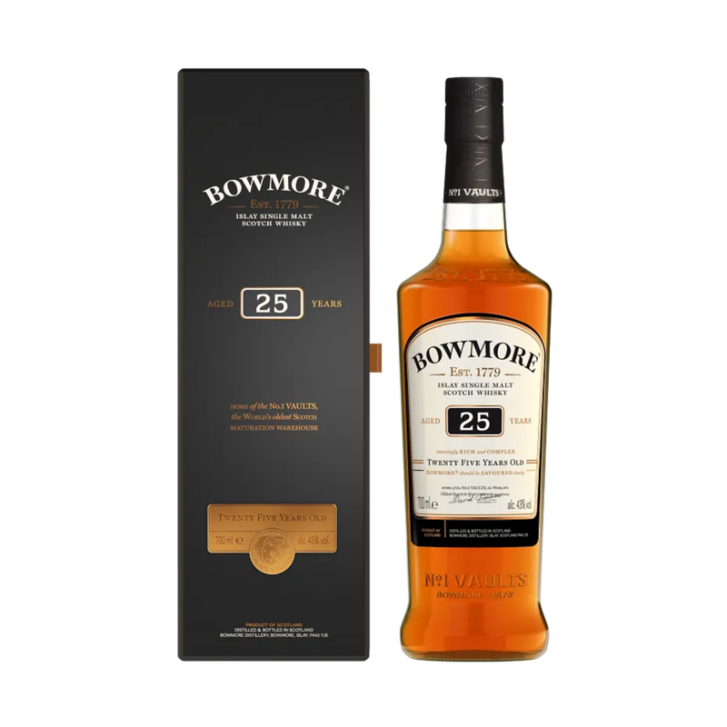 Bowmore 25 Year Old Single Malt Scotch Whisky - LoveScotch.com