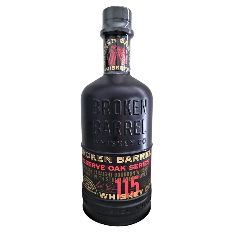 Broken Barrel Reserve Oak Series Stout Beer Finish Kentucky Straight Bourbon Whiskey - LoveScotch.com