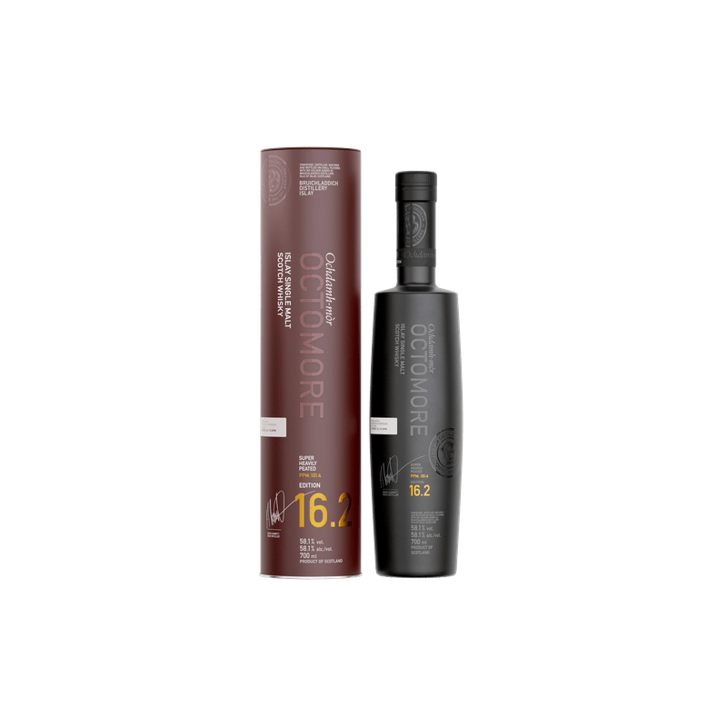 Bruichladdich Octomore 16.2 Edition Super Heavily Peated Islay Single Malt Scotch Whisky - LoveScotch.com