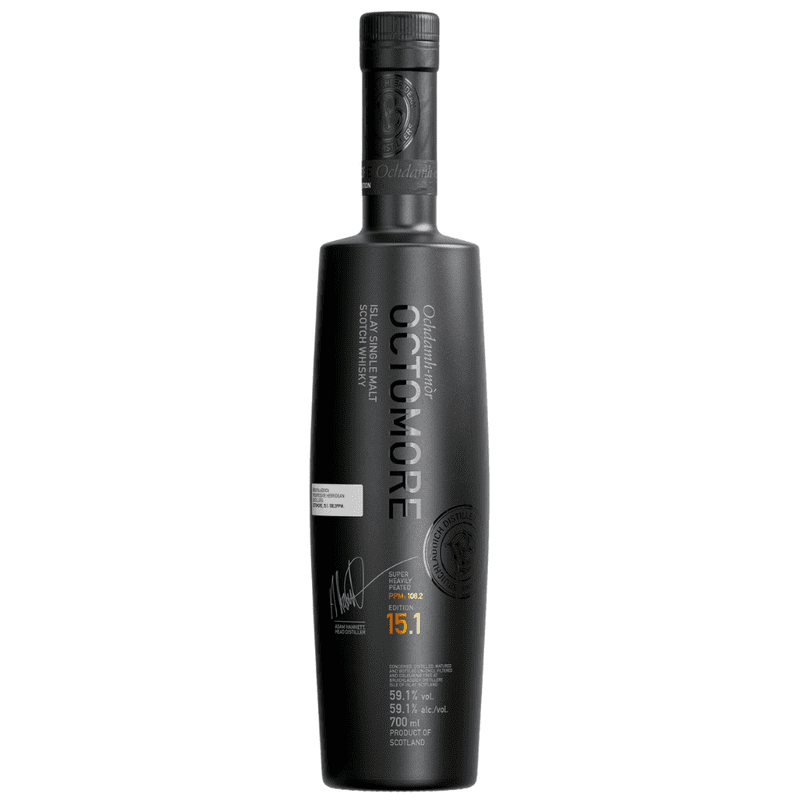 Bruichladdich Octomore 15.1 Edition Super Heavily Peated Islay Single Malt Scotch Whisky Pre-Order - LoveScotch.com