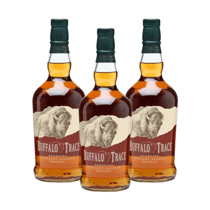 Buffalo Trace Kentucky Straight Bourbon Whiskey 750ml 3 pack - LoveScotch.com