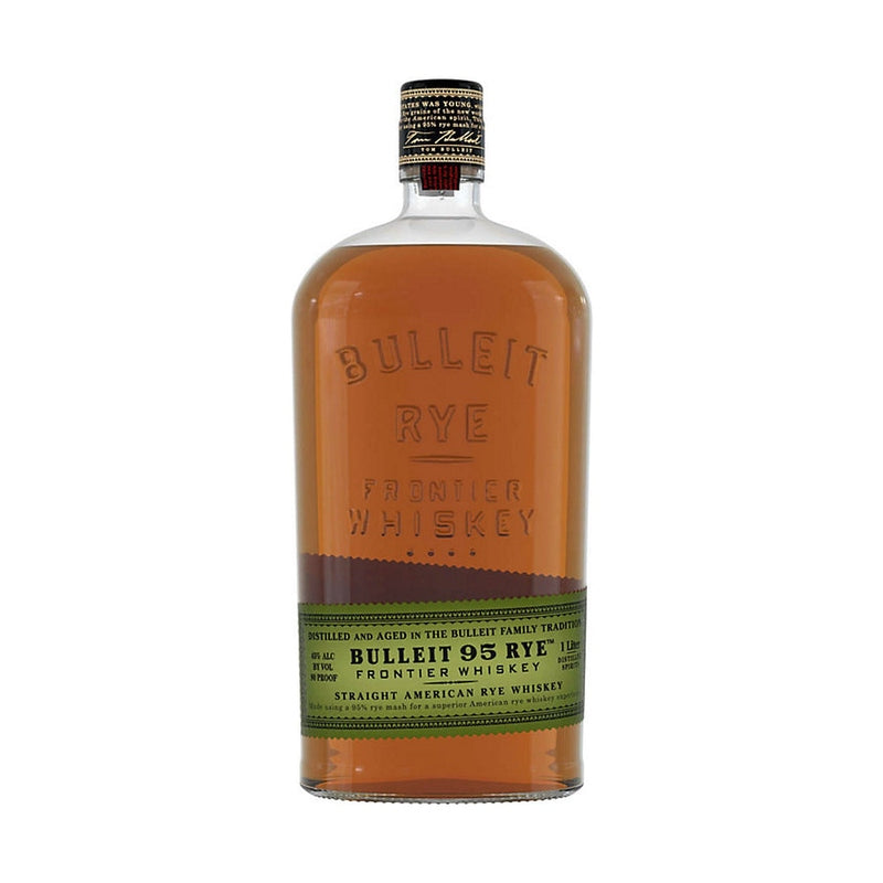 Bulleit 95 Rye Frontier Whiskey 1L bottle