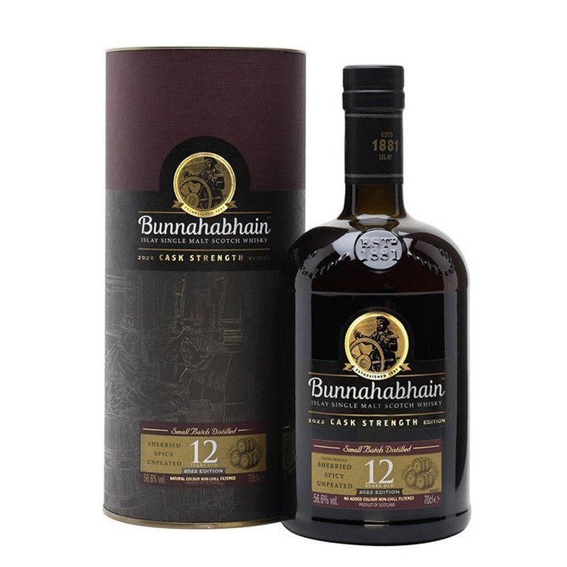 Bunnahabhain 12 Year Cask Strength Single Malt Scotch Whisky - LoveScotch.com