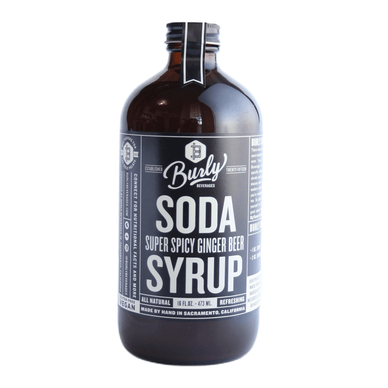 Burly 'Super Spicy Ginger Beer' Soda Syrup - ForWhiskeyLovers.com