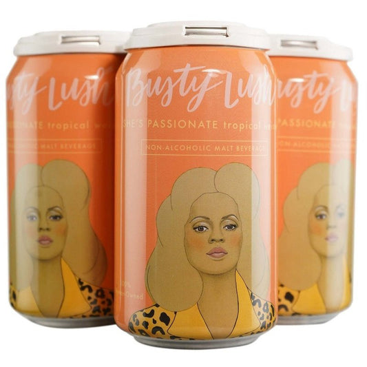 Busty Lush She's Passionate Tropical Weisse Malt Beverage 4-Pack - LoveScotch.com