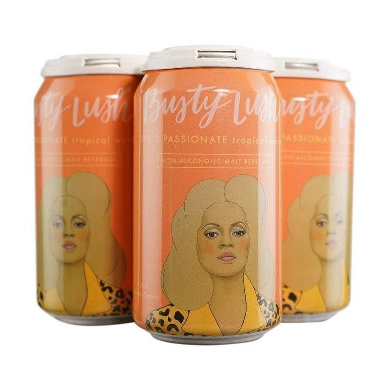 Busty Lush She's Passionate Tropical Weisse Malt Beverage 4-Pack - LoveScotch.com