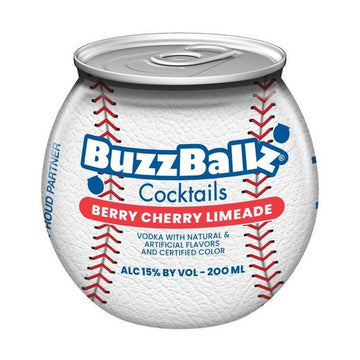 BuzzBallz Dodger Edition Berry Cherry Limeade Cocktail 200ml - LoveScotch.com