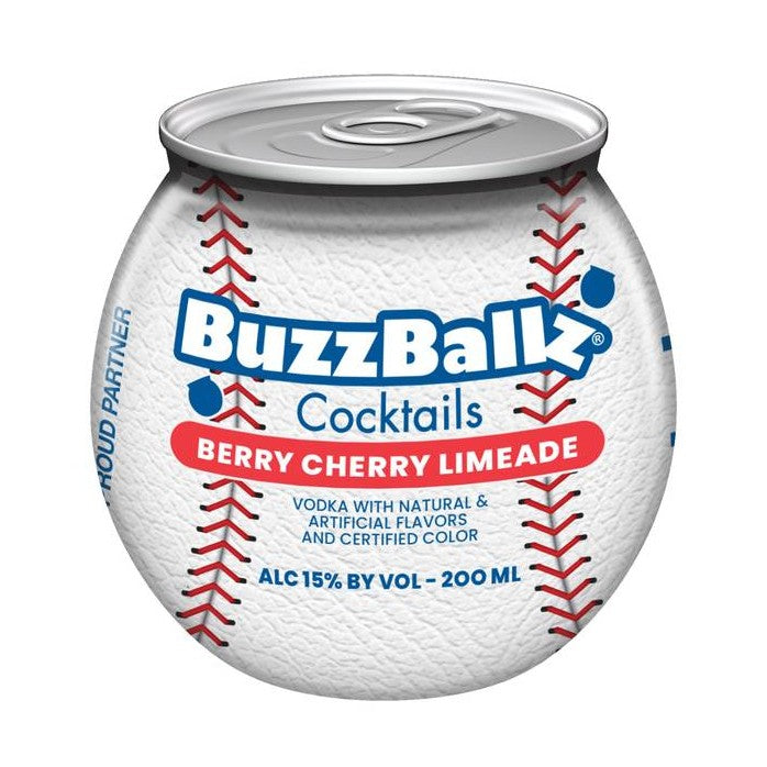 BuzzBallz Dodger Edition Berry Cherry Limeade Cocktail 200ml - LoveScotch.com