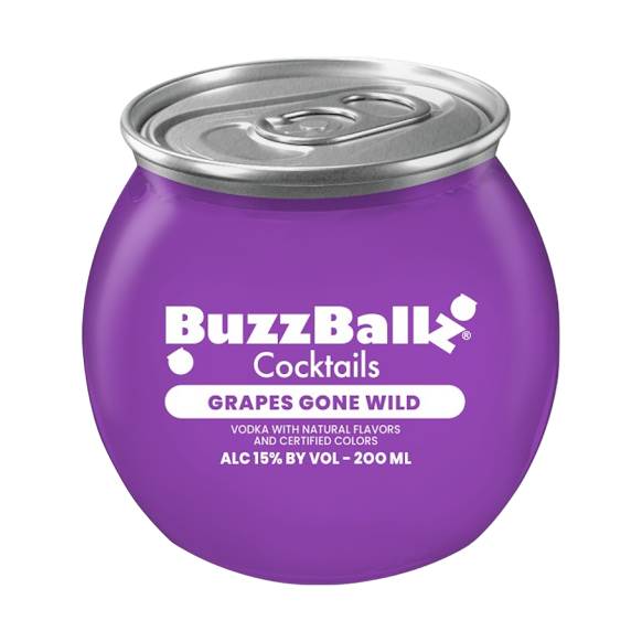 BuzzBallz Grapes Gone Wild Cocktail 200ml - LoveScotch.com