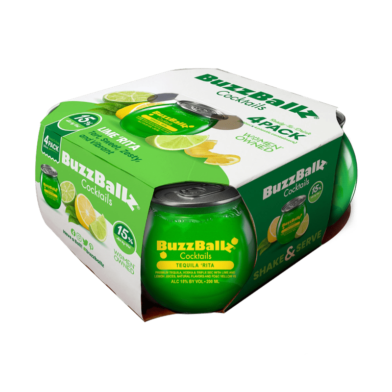 Buzzballz Tequila 'Rita 4-Pack - LoveScotch.com